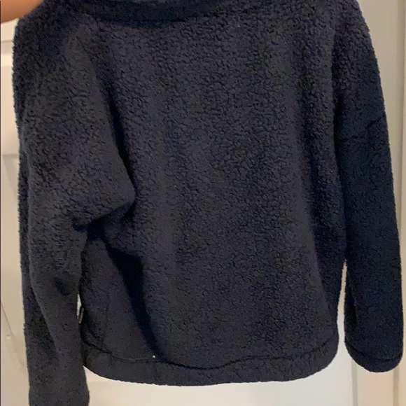 Tommy Hilfiger Sherpa Half Zip w/ pockets - Picture 3 of 4